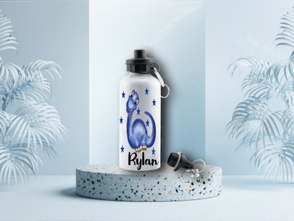 Personalised Dinosaur Water Bottle