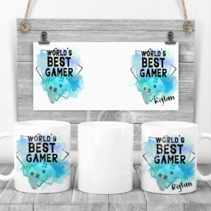 Personalised World's Best Gamer Mug