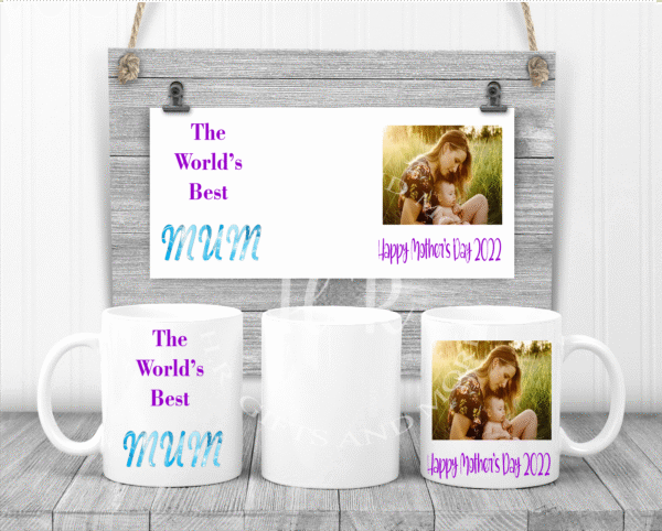 Personalised Photo The World's Best Mum Mug