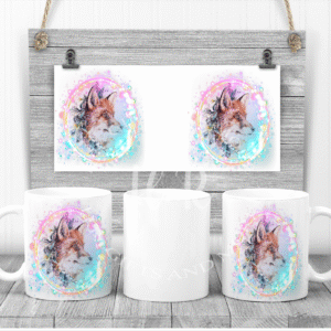 Flower Fox Mug