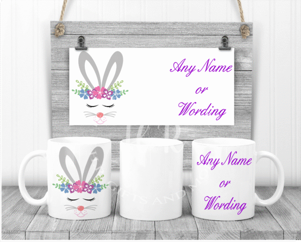 Personalised Easter Unicorn/Bunny Mugs