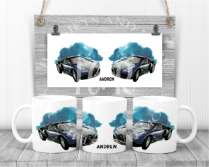 Personalised Car Mug