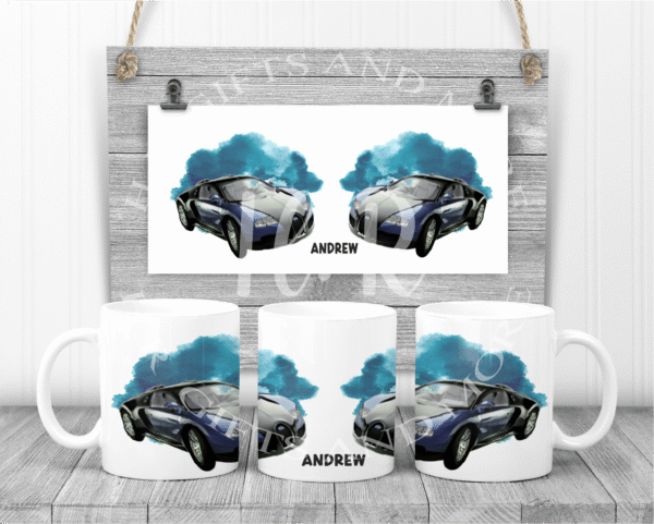 Personalised Car Mug