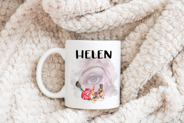 Personalised Make Up Mug