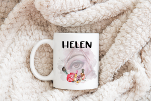 Personalised Make Up Mug