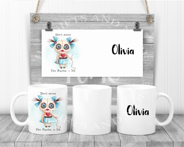 Don't Annoy Me Personalised Mug - Image 2