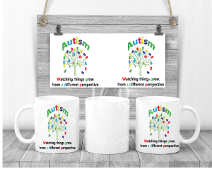 Autism Watching Things From A Different Perspective Mug