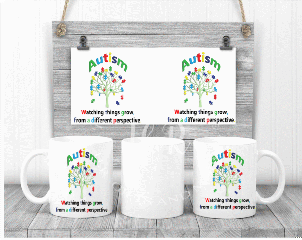 Autism Watching Things From A Different Perspective Mug