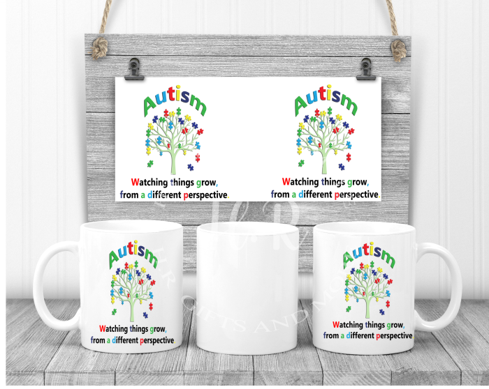 Autism Watching Things From A Different Perspective Mug