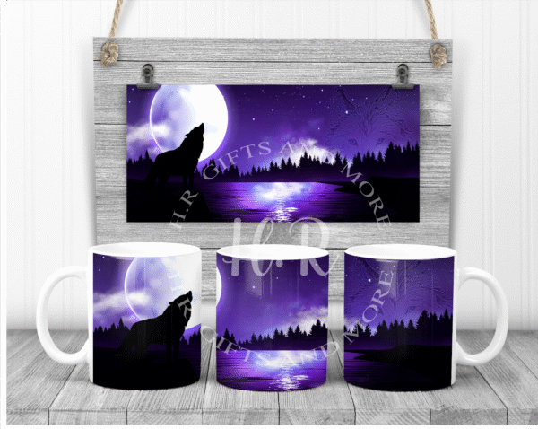 Coloured Wolf Mugs - Image 10