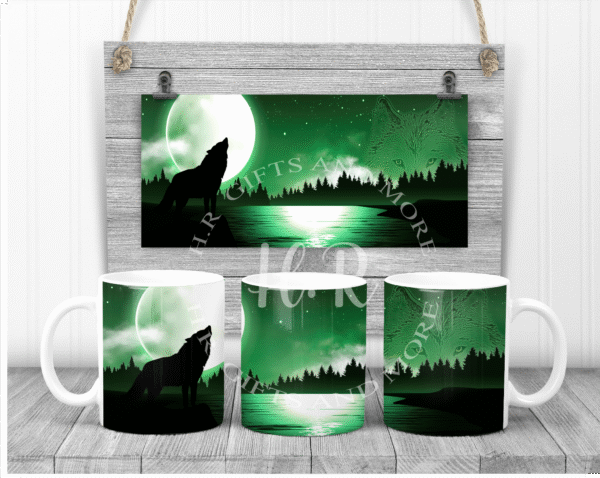 Coloured Wolf Mugs - Image 7