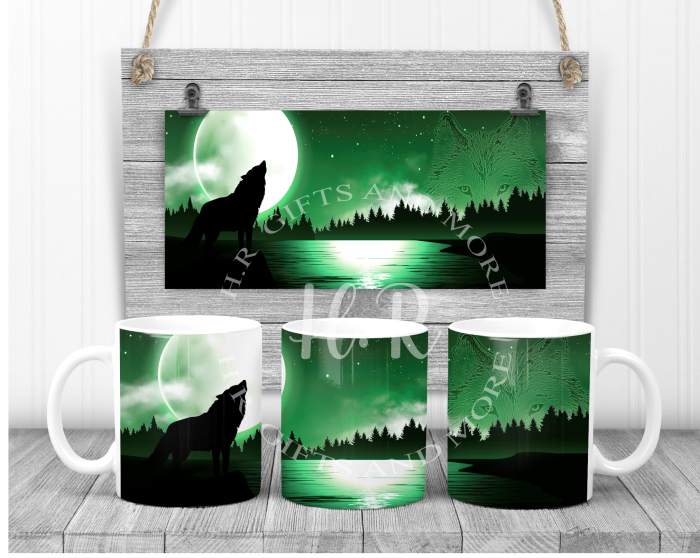 Coloured Wolf Mugs - Image 7