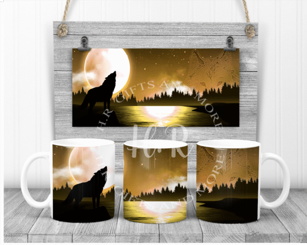 Coloured Wolf Mugs - Image 8