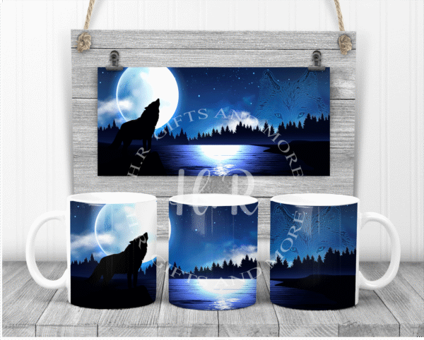 Coloured Wolf Mugs - Image 9