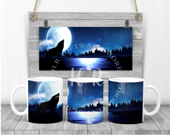 Coloured Wolf Mugs - Image 9