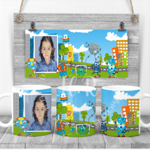 Personalised Photo Children's Themed Mug