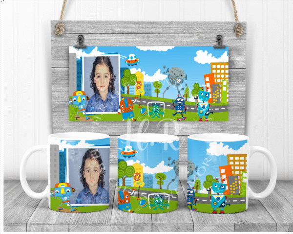 Personalised Photo Children's Themed Mug