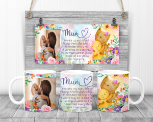 Mum You Are My Best Friend Personalised Photo Mug
