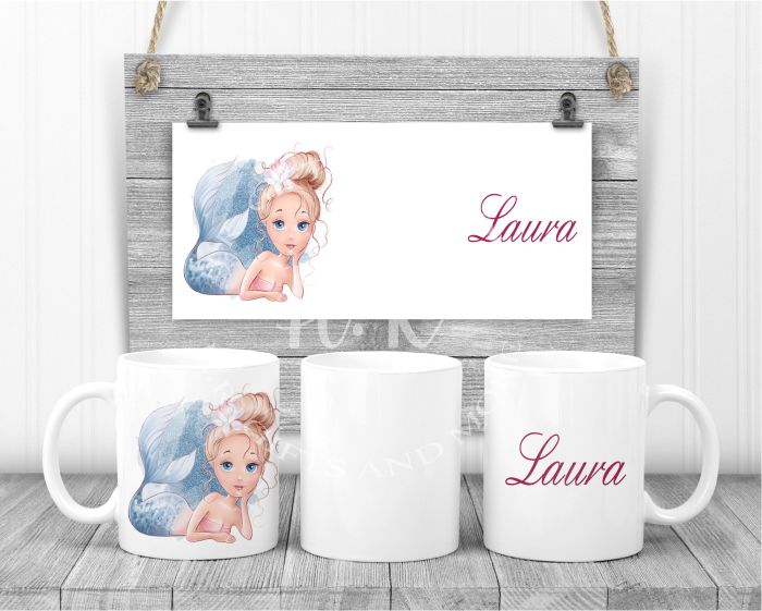 Personalised Mermaid Mug