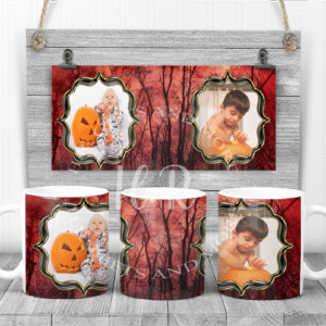 Personalised Photo Halloween Mug