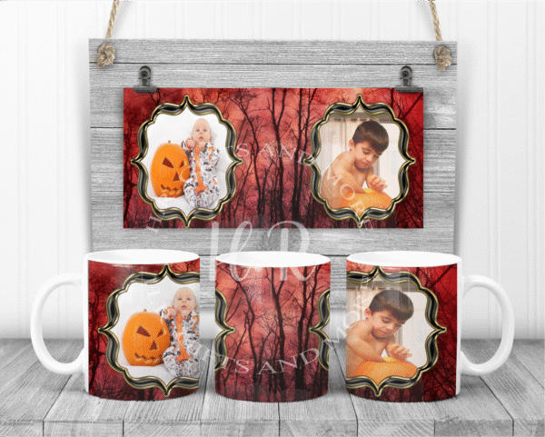 Personalised Photo Halloween Mug