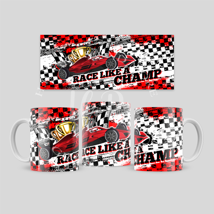 Race Like A Champ Mug - Image 2