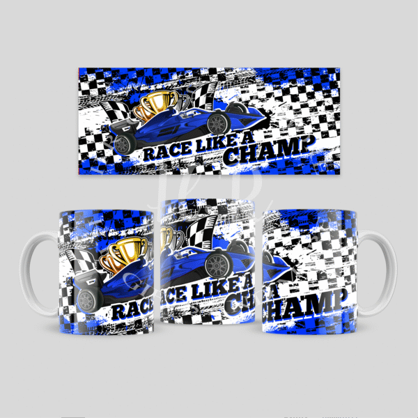 Race Like A Champ Mug - Image 3