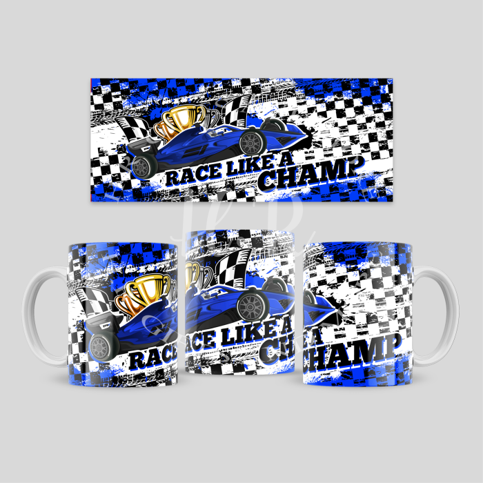 Race Like A Champ Mug - Image 3