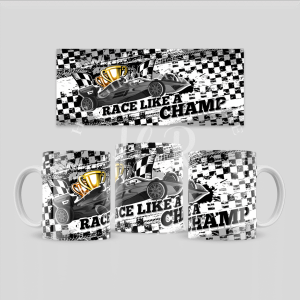Race Like A Champ Mug - Image 4