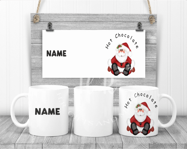Personalised Hot Chocolate Christmas Mugs - Image 2