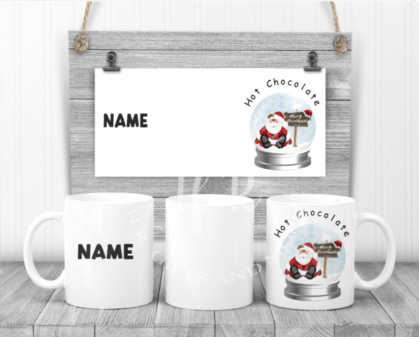 Personalised Hot Chocolate Christmas Mugs - Image 3