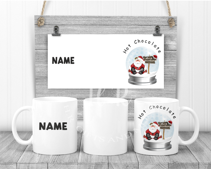 Personalised Hot Chocolate Christmas Mugs - Image 3