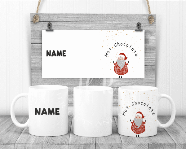 Personalised Hot Chocolate Christmas Mugs - Image 4