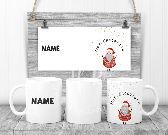 Personalised Hot Chocolate Christmas Mugs - Image 4