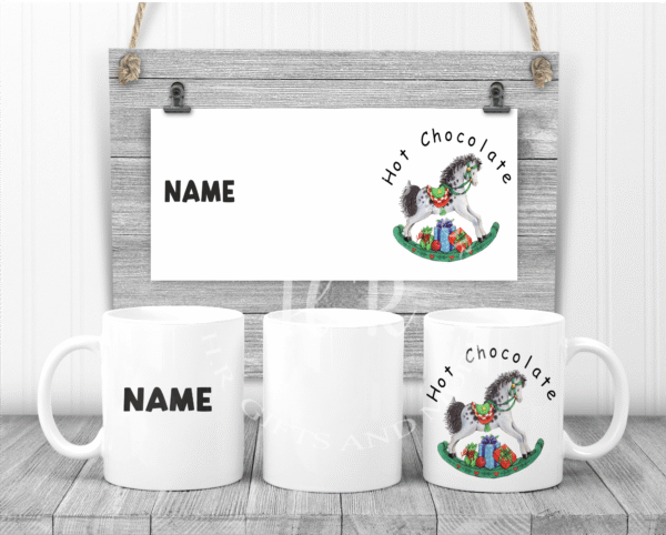 Personalised Hot Chocolate Christmas Mugs - Image 5