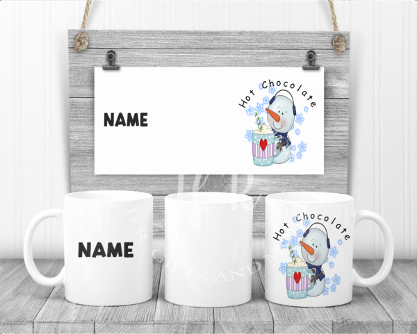 Personalised Hot Chocolate Christmas Mugs - Image 6