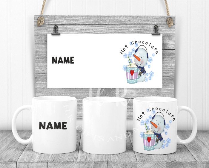 Personalised Hot Chocolate Christmas Mugs - Image 6