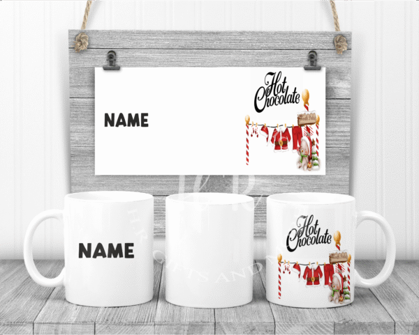 Personalised Hot Chocolate Christmas Mugs - Image 7