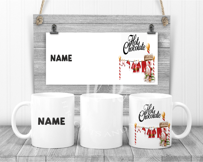 Personalised Hot Chocolate Christmas Mugs - Image 7