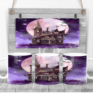 Halloween Spooky House Mug