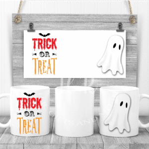 Halloween Trick or Treat Personalised Mug