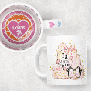 Personalised All I Need Is You Mug