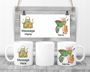 Personalised Nanna/Gran Gardening Mug