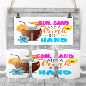 Sun, Sand and a Drink Mug