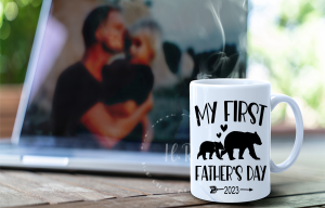 Personalised My First Father's Day Mug