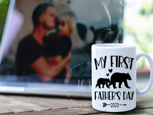 Personalised My First Father's Day Mug