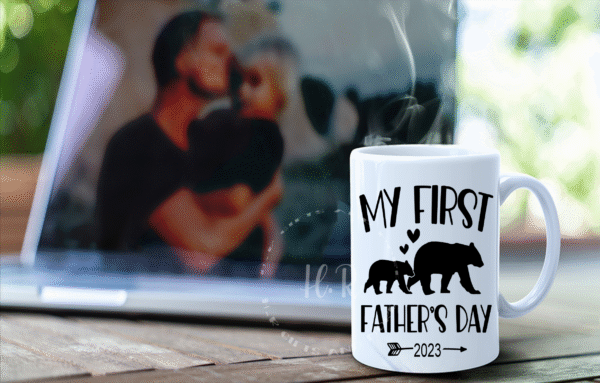 Personalised My First Father's Day Mug