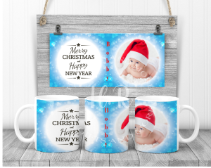 Personalised Christmas Photo Mug