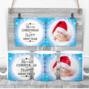 Personalised Christmas Photo Mug