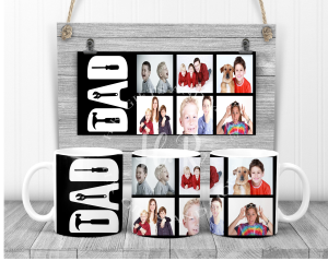 Personalised Dad Photo Mug
